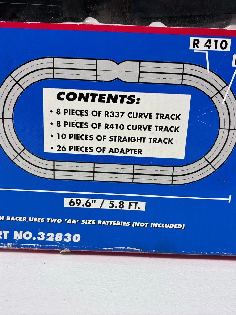 Racing Team Challenge 4-Car Kids Race Set - Blue, Yellow, Silver, Red